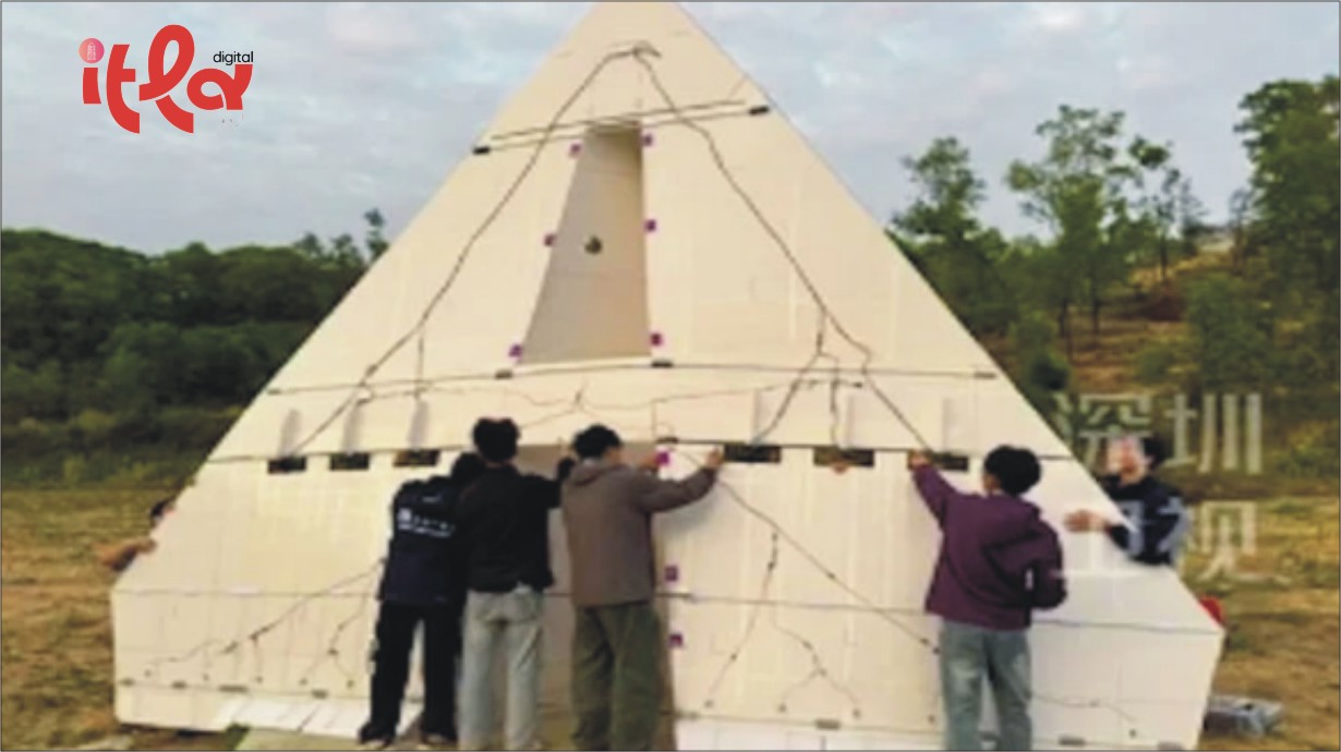 Chinese Students Set World Record by Building the World's Largest Remote-Controlled Paper Airplane