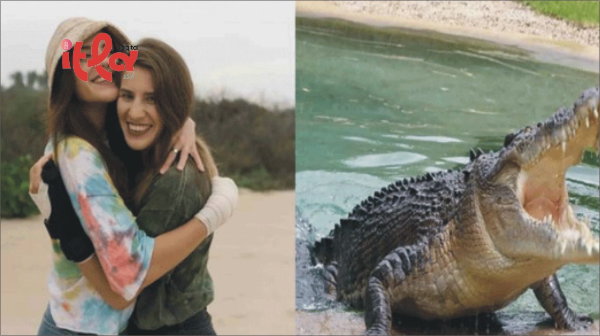 Girl Rains Punches on Crocodile to Save Her Sister