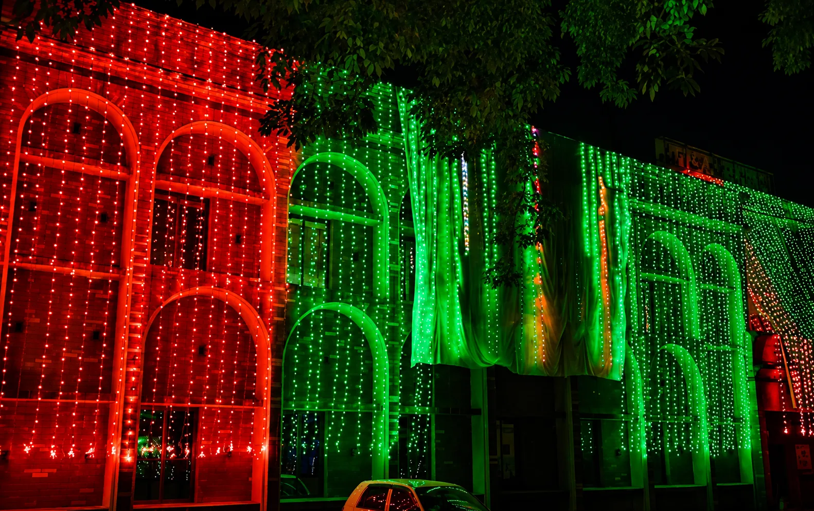 FDA Complex Illuminated to Mark Pakistan, Saudi Arabia and Turkey Defence Agreement