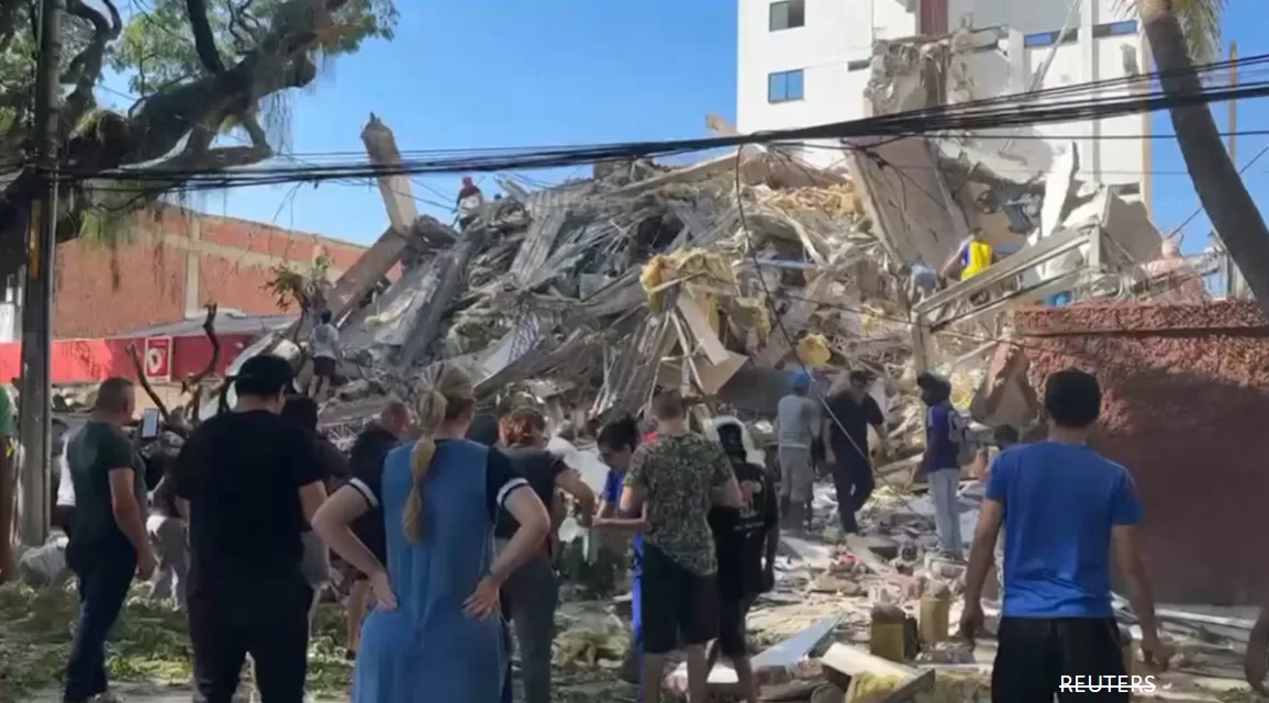 Powerful Earthquake Hits Western Colombia