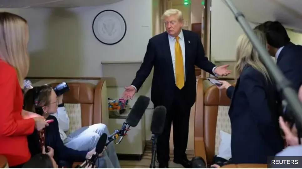 Trump Secretly Switched Planes Over Potential Iranian Missile Threat, Reports Say