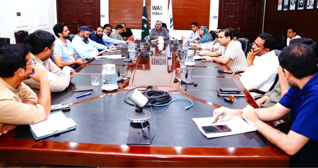 WASA Orders Emergency Action to Resolve Sewerage Complaints in Faisalabad