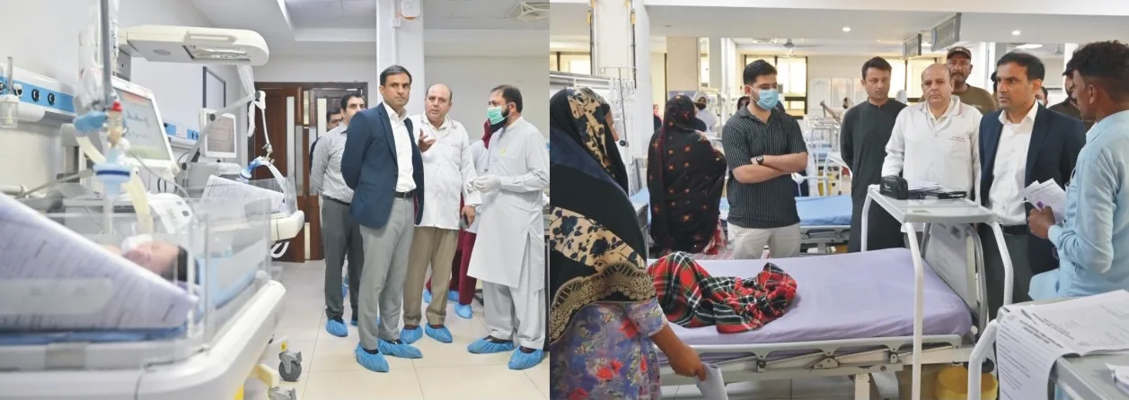 Faisalabad Deputy Commissioner Reviews Healthcare Services at Allied Hospital-I