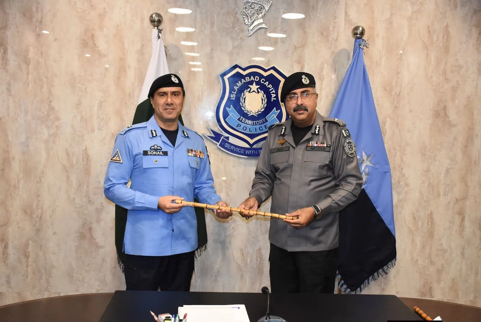 Captain Muhammad Sohail Choudhary Assumes Charge as IG Islamabad