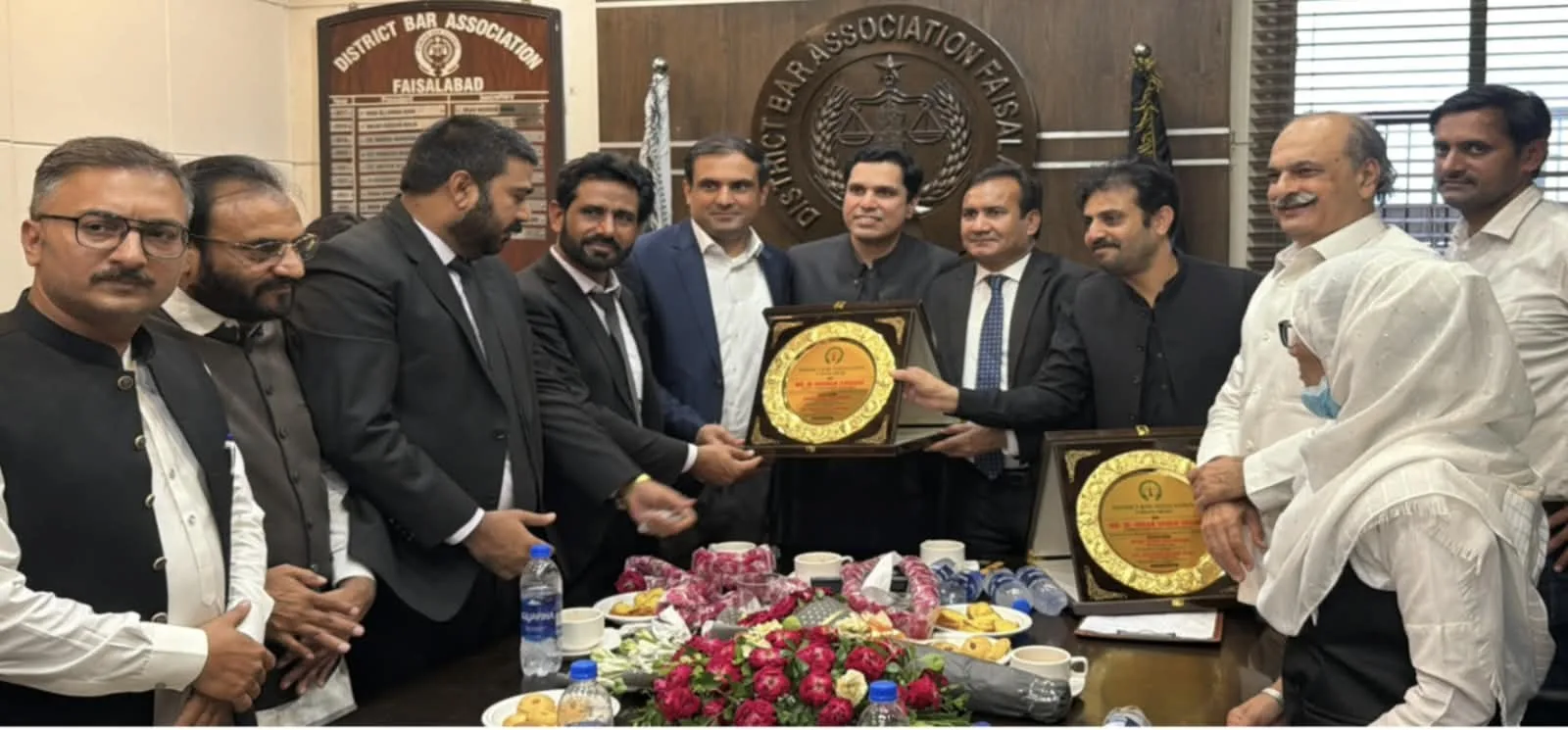 administration would address lawyers’ concerns and take steps to improve services at the district courts: Commissioner Imran Hamid Sheikh