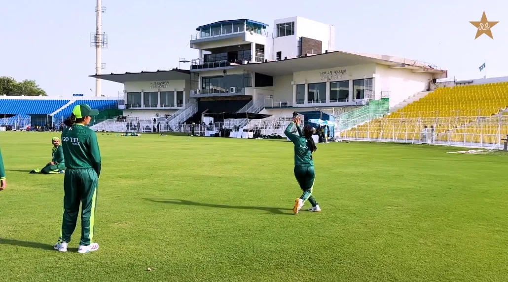 Pakistan Women's U19 Team Holds Training Session in Faisalabad Ahead of Tri-Series Starting October 2