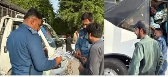 City Traffic Police and Environment Department launch joint operation against smoke-emitting vehicles ahead of smog season