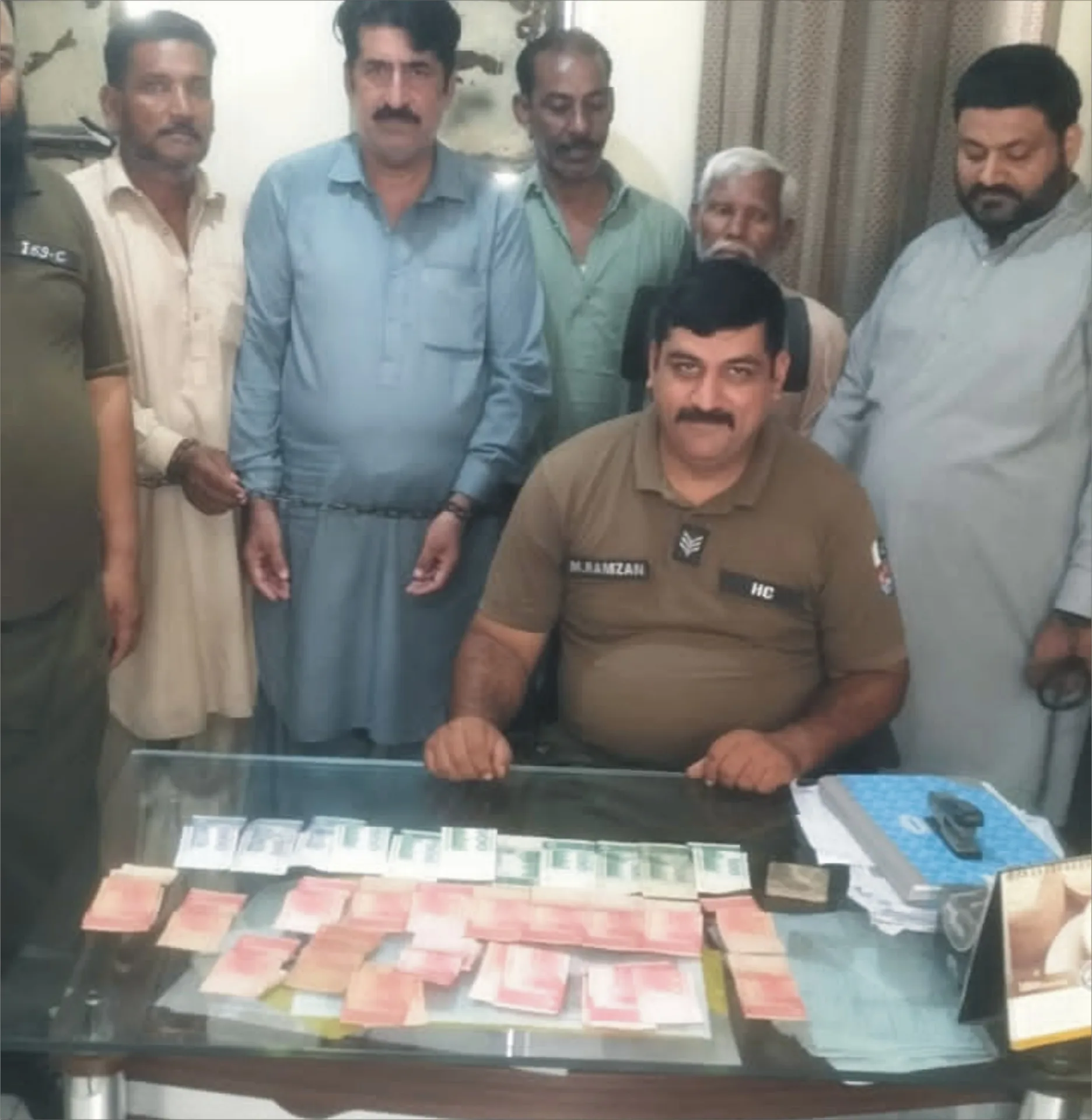 Factory Area Police Raid Gambling Den, Arrest Suspects and Register Case
