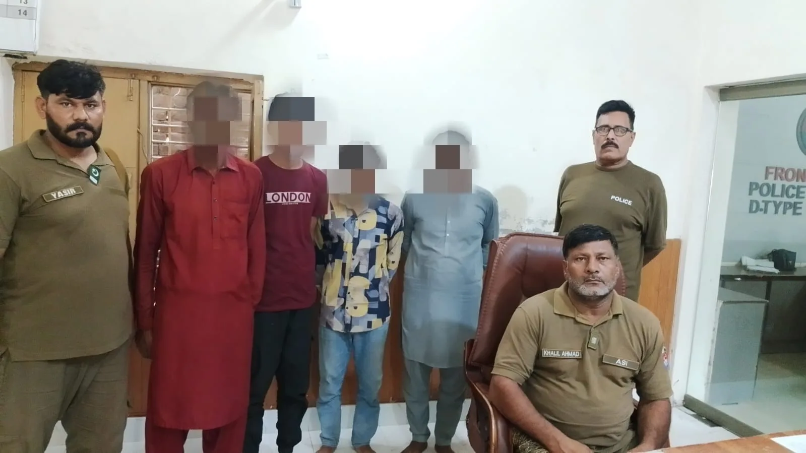 Faisalabad Police Arrest Four-Member Gang Involved in Thefts