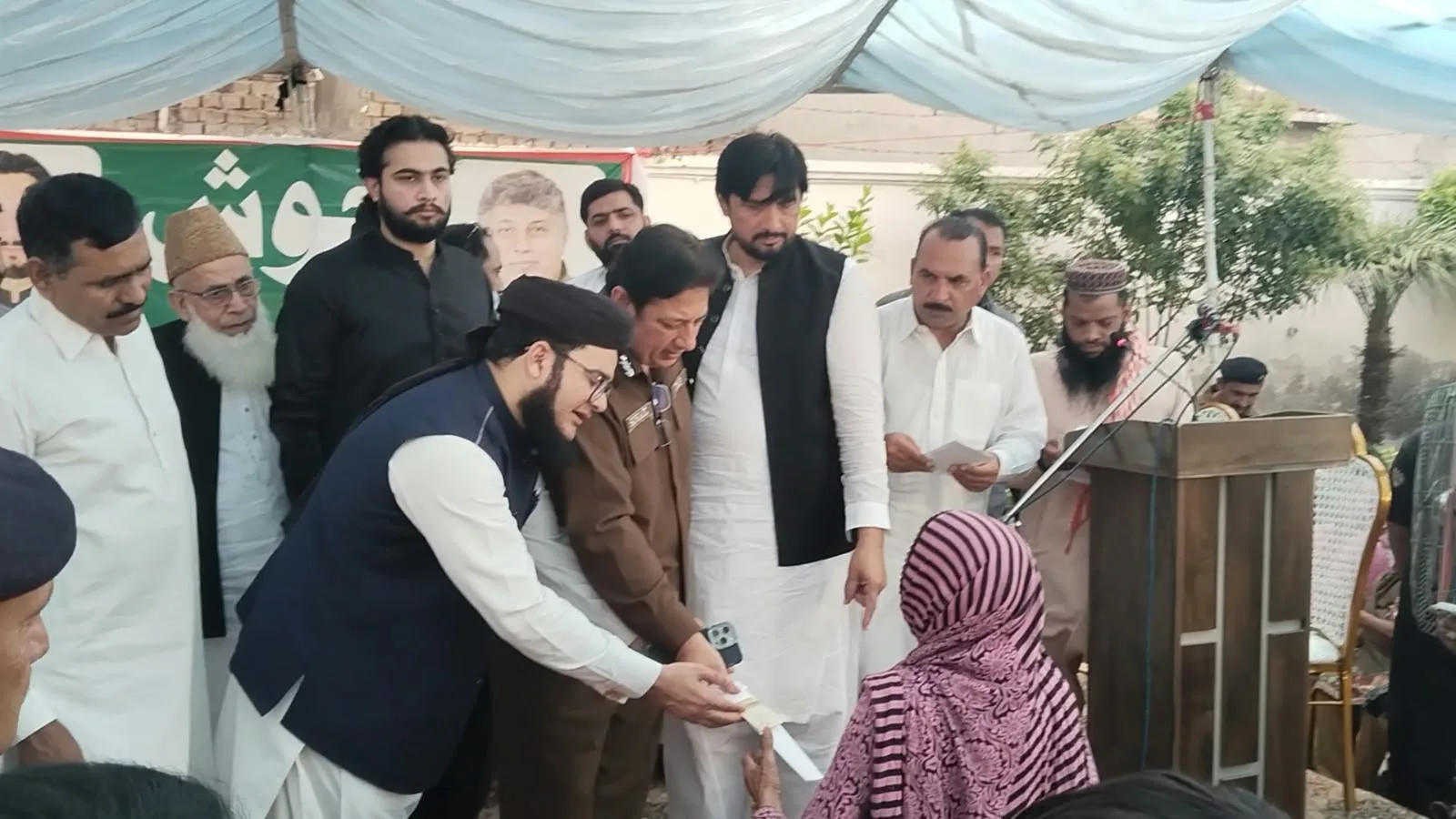 RPO Faisalabad Visits Residence of PPP Central Punjab Vice President Chaudhry Arshad Jatt