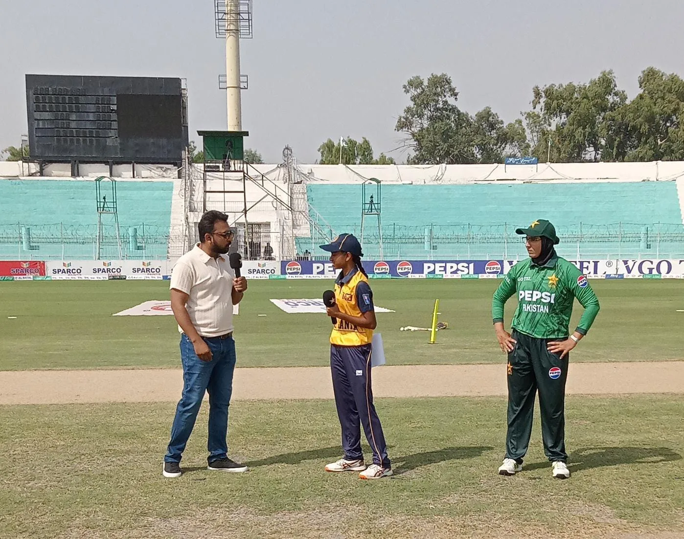 Under-19 Women's T20 Tri-Series Match at Iqbal Stadium Faisalabad, Sri Lanka Wins Toss and Opts to Bat