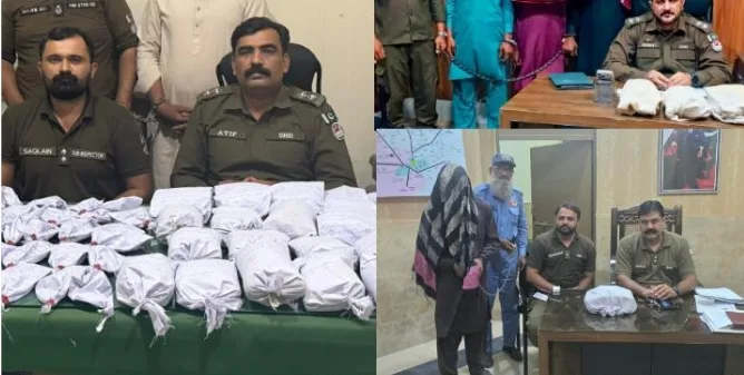 Faisalabad Police clamp down on narcotics; over 4,000 drug peddlers arrested this year