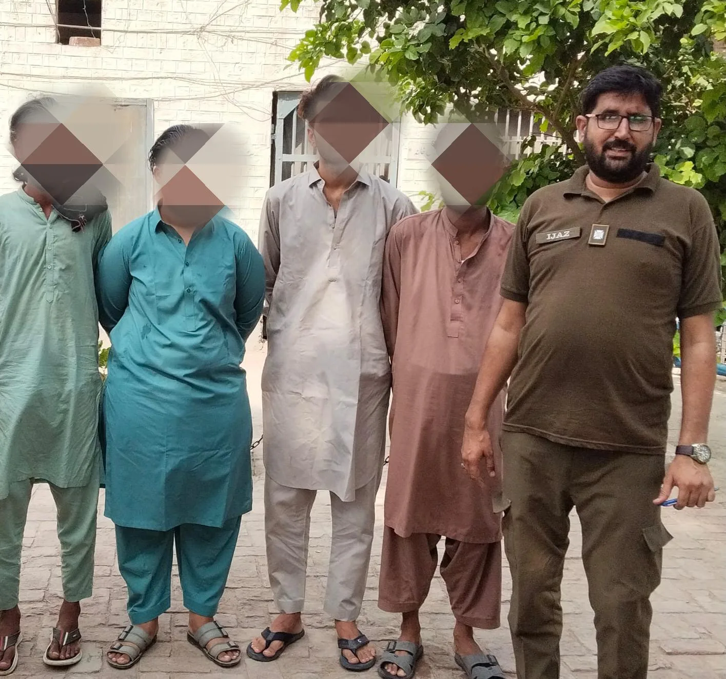 Four suspects arrested for burglary and stealing valuables worth millions