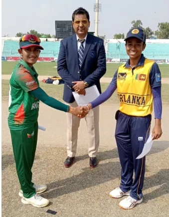 U-19 Women’s T20 Tri-Series: Bangladesh U-19 wins toss, elects to bat against Sri Lanka U-19