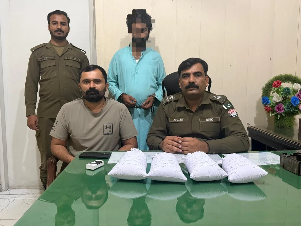 Anti-narcotics crackdown: Khurrianwala police arrest drug peddler, recover 5 kg of charas