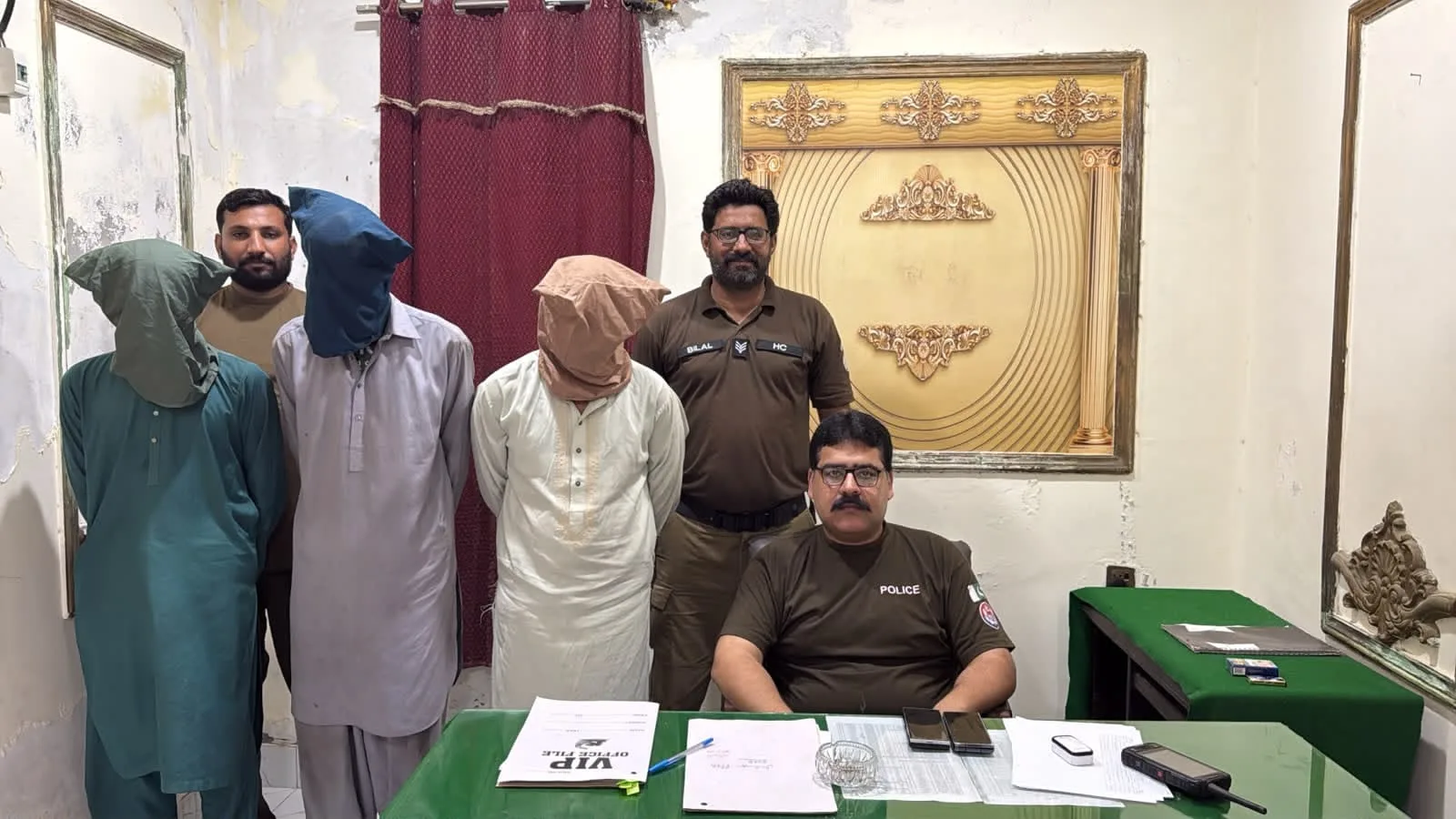Satiana police arrest three-member robbery gang, recover valuables worth over Rs. 300,000