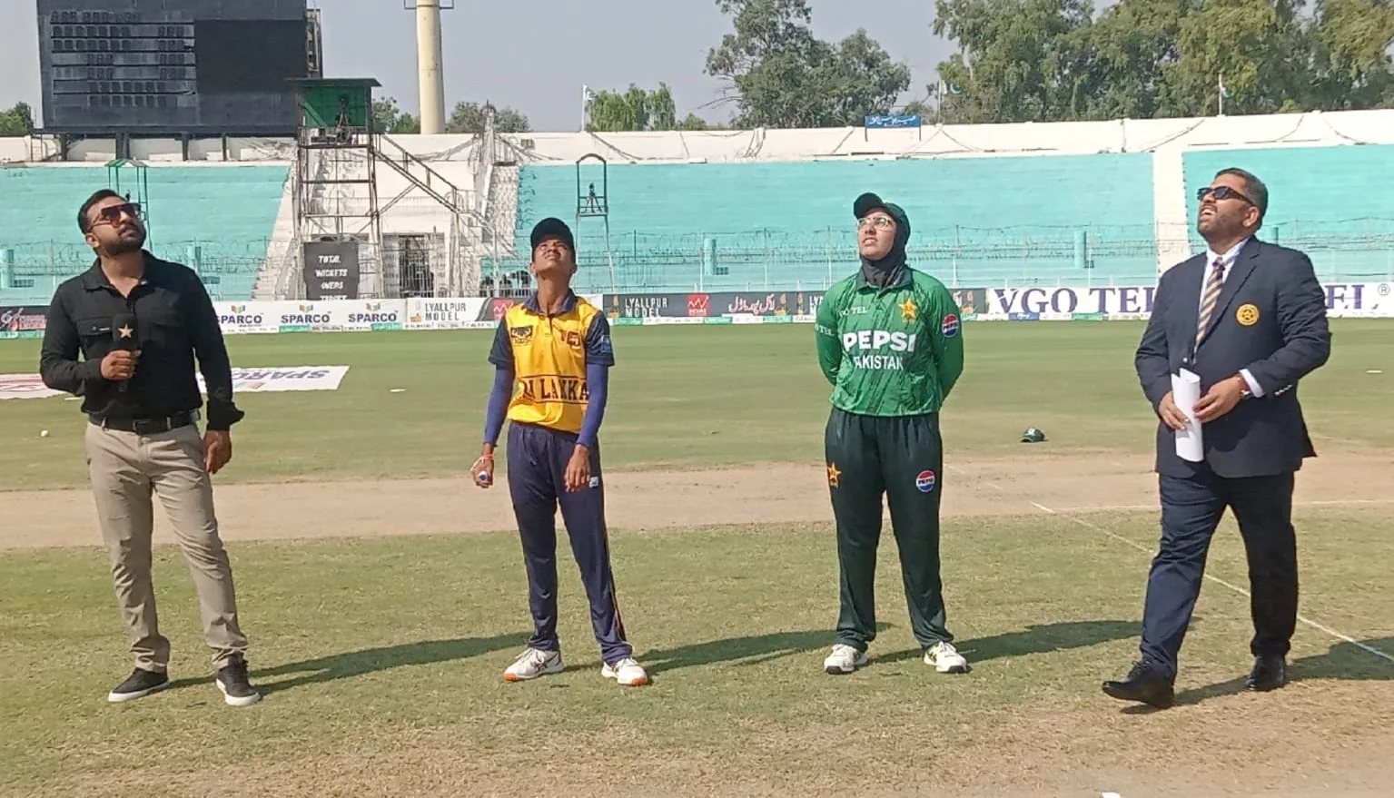 U19 Women’s Tri-Series: Sri Lanka win toss and elect to bowl against Pakistan at Iqbal Stadium