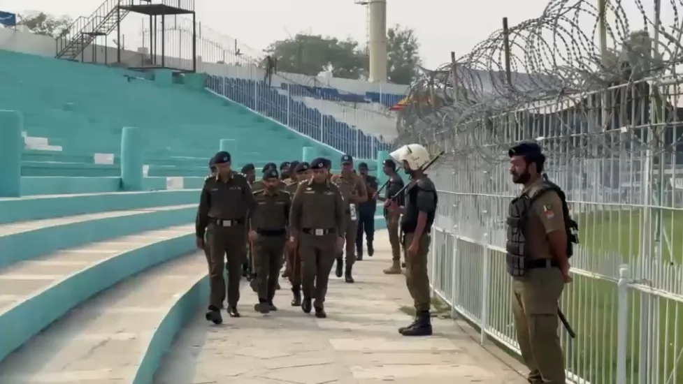 RPO inspects Iqbal Stadium security arrangements for Women’s U-19 Cricket Tournament