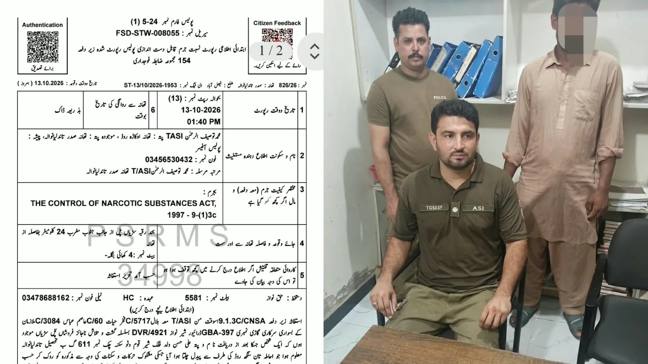Rahme Shah Outpost Police launch major crackdown on drug peddlers