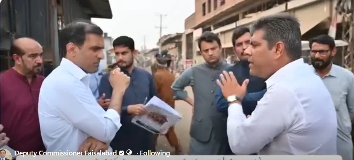 ڈپٹی کمشنر محمد نعمان صدیق کا شہر کی 5 جاری ترقیاتی سکیموں کا تفصیلی دورہ